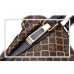 Женская кожаная сумка 8820 BROWN BLACK